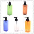 28 410 PP white matte gold lotion pump for custom color logo soft touch shampoo